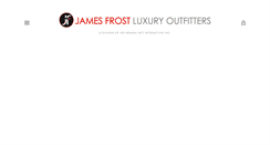 Desktop Screenshot of jamesfrost.com